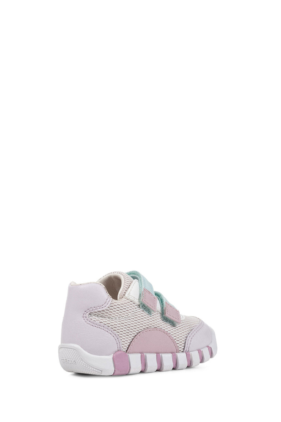 Geox Kız Bebek Pembe Lupidoo Bantlı Deri Sneaker