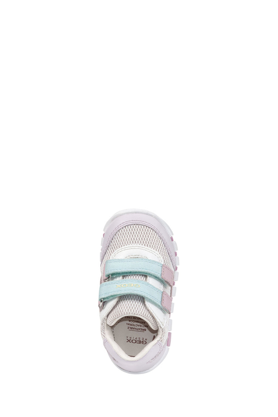Geox Kız Bebek Pembe Lupidoo Bantlı Deri Sneaker