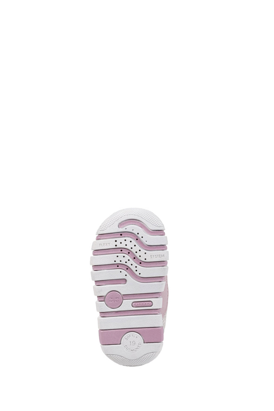 Geox Kız Bebek Pembe Lupidoo Bantlı Deri Sneaker