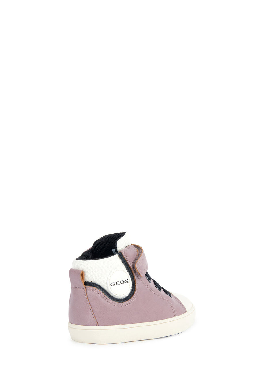 Geox Kız Bebek Pembe Bantlı Süet Deri Sneaker