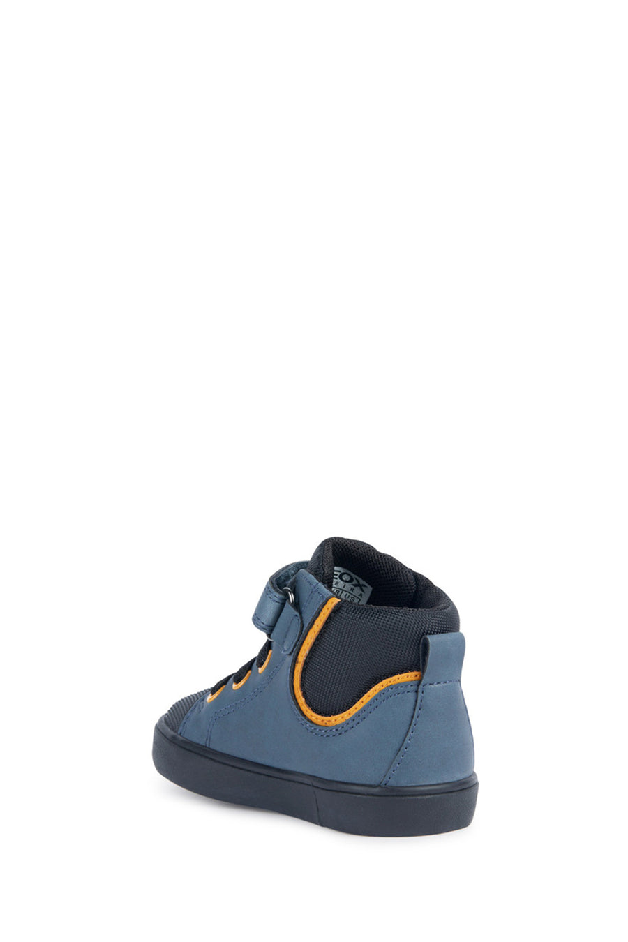 Geox Erkek Bebek Lacivert Gisli B Bantlı Deri Spor Sneaker