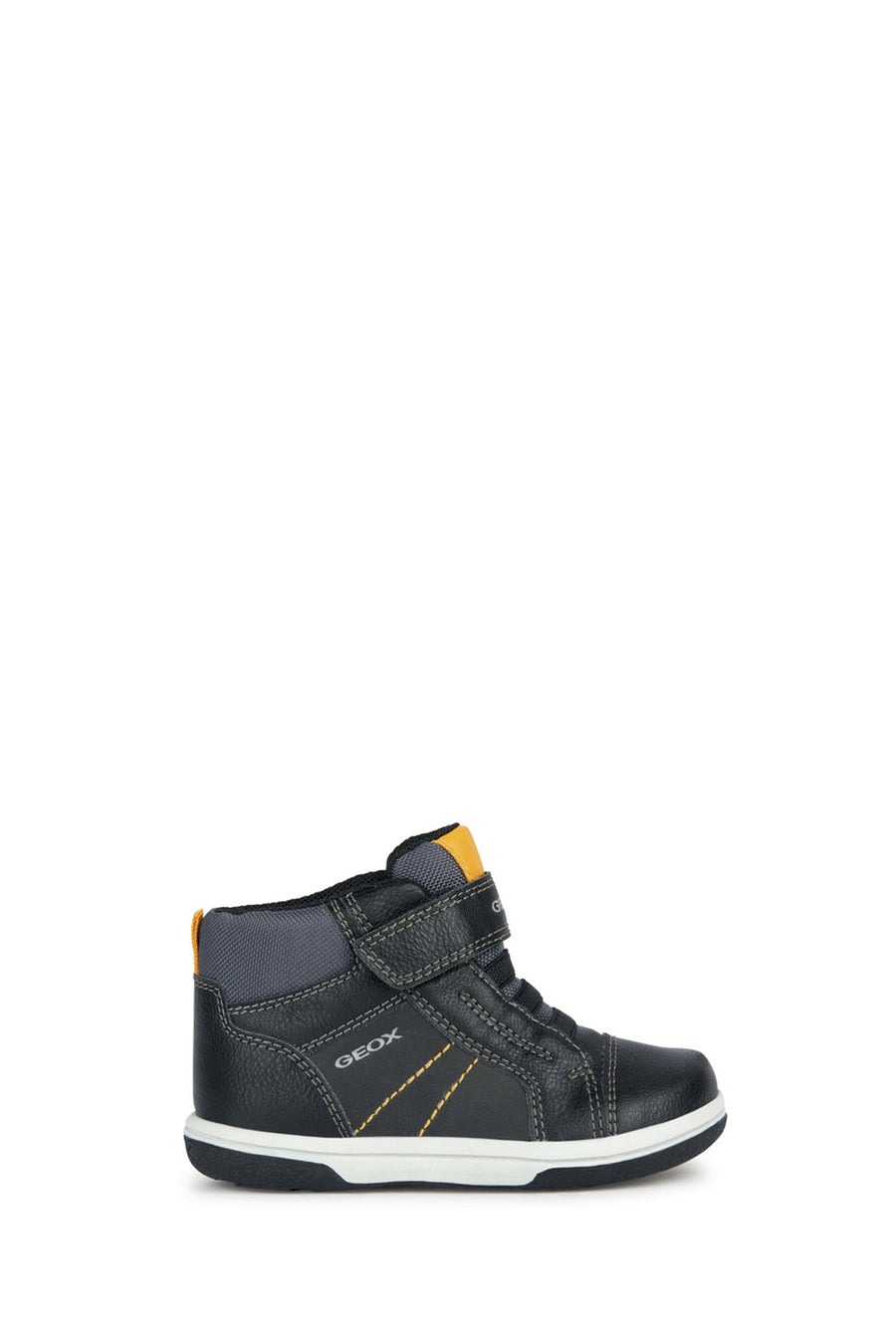 Geox Erkek Bebek Siyah Bantlı Deri Sneaker B3637A0MEFUC9154 | Derimod