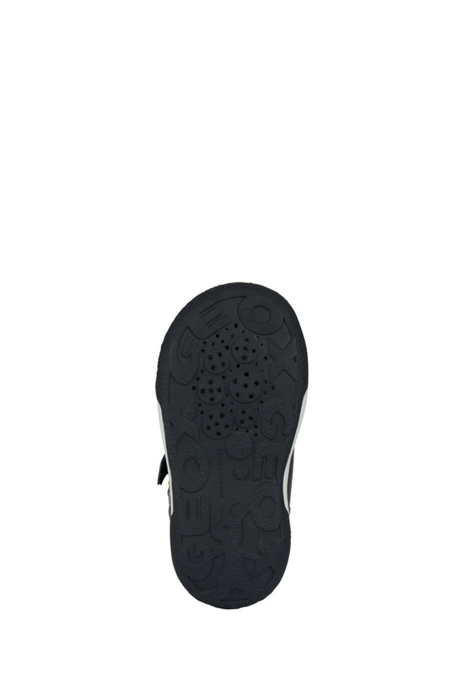Geox Erkek Bebek Siyah Bantlı Deri Sneaker