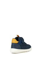 Geox Erkek Bebek Lacivert Hyroo A Bantlı Süet Deri Spor Bot | Derimod