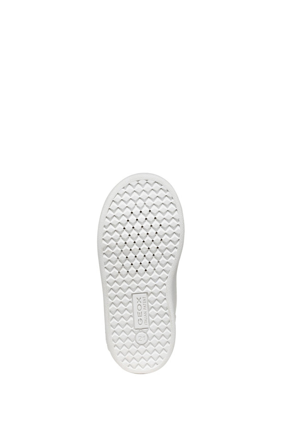 Geox Erkek Bebek Beyaz B Eclyper A - Synt. Lea Çift Bantlı Sneaker