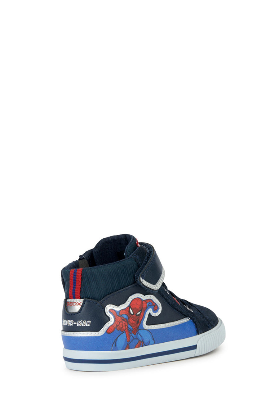 
Geox Boys' Navy Spider Man Strapped Patterned Leather Sneaker
