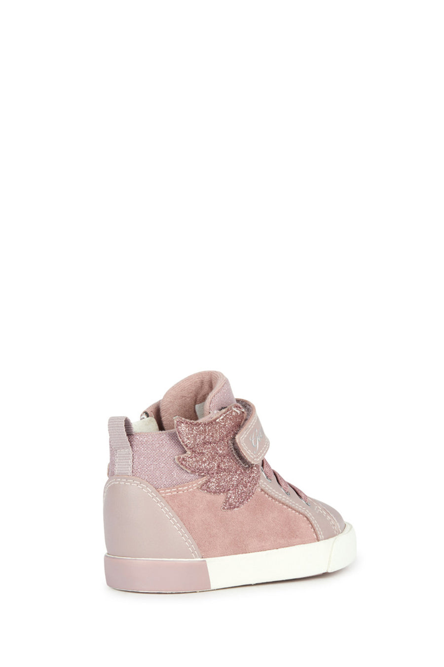 Geox Kız Bebek Pembe Kılwı Bantlı Süet Deri Sneaker