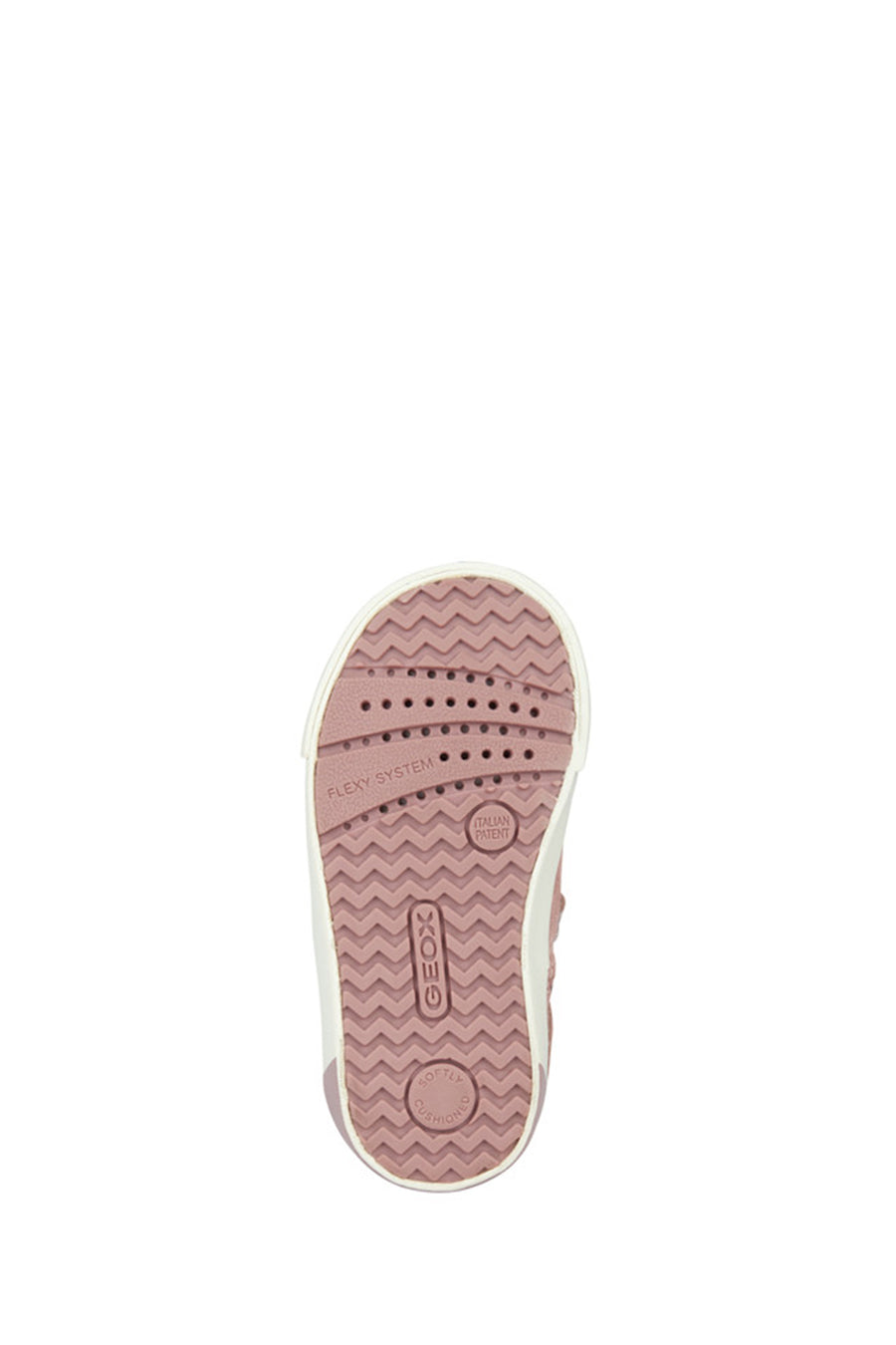 Geox Kız Bebek Pembe Kılwı Bantlı Süet Deri Sneaker