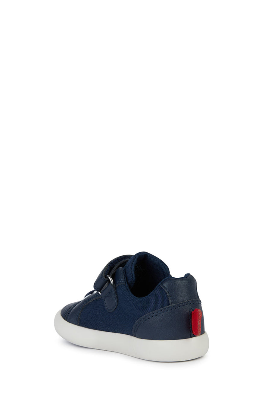 Geox Baby Boy Navy Blue Gisli Banded Leather Sneaker