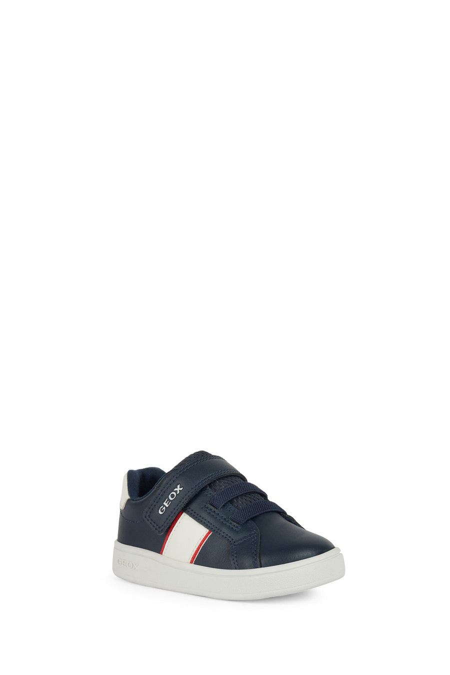 Geox Erkek Bebek Lacivert B Eclyper A - Synt. Lea Çift Bantlı Sneaker