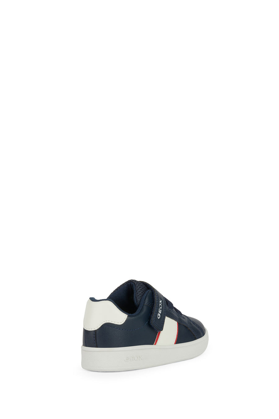 Geox Erkek Bebek Lacivert B Eclyper A - Synt. Lea Çift Bantlı Sneaker