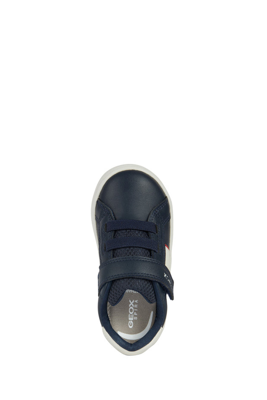 Geox Erkek Bebek Lacivert B Eclyper A - Synt. Lea Çift Bantlı Sneaker