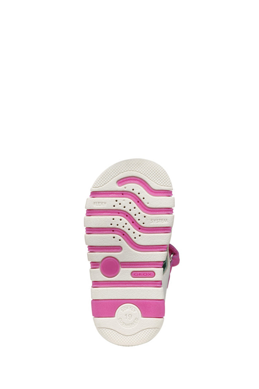 Geox Kız Bebek B Sandal Iupidoo A - Synt + Mesh Çift Bantlı Kumaş Sandalet