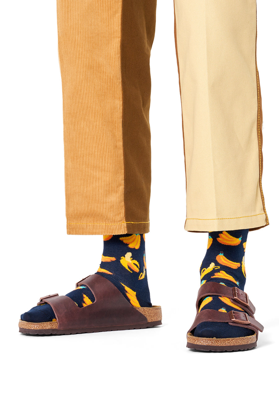 Happy Socks Male Navy Patterned Cotton Socks