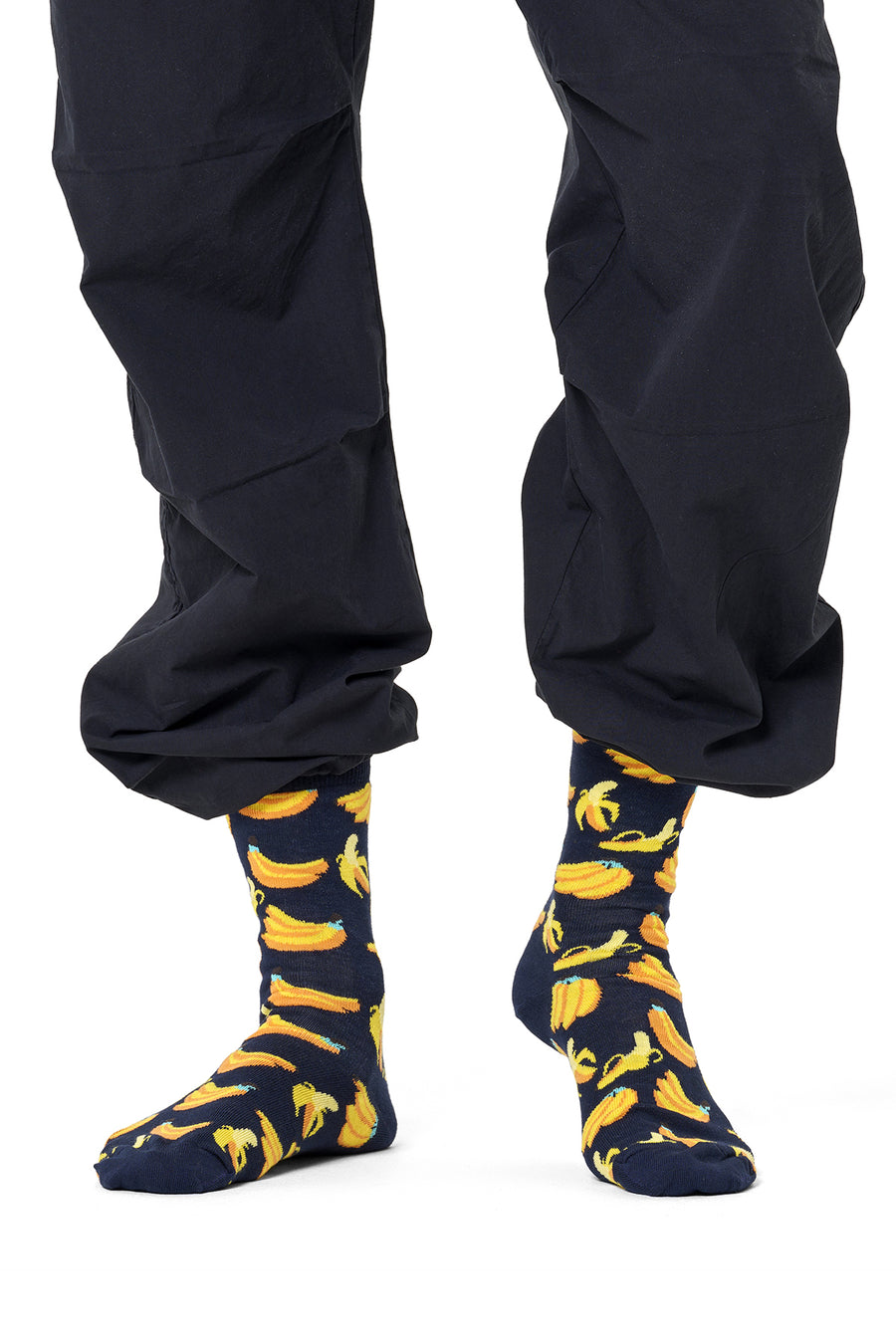 Happy Socks Male Navy Patterned Cotton Socks