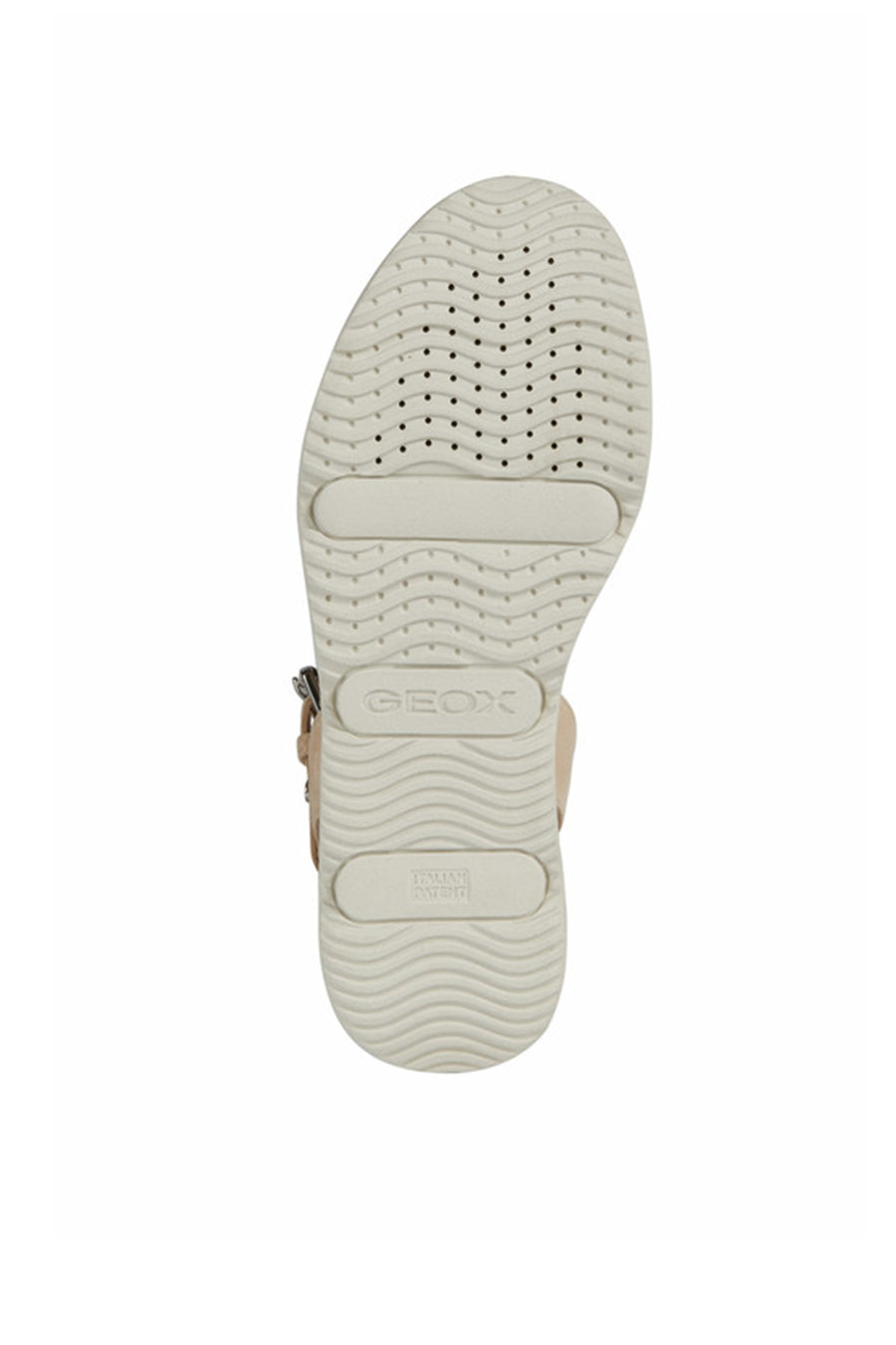 Geox Kadın Vizon D Gardenia C - Goat Suede Bilekten Tokalı Kalın Tabanlı Deri Sandalet