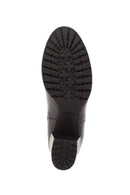 Geox Kadın Siyah New Lise Abx Deri Topuklu Bot | Derimod