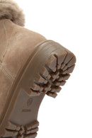 Geox Kadın Bej Iridea Süet Bot | Derimod