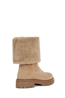 Geox Kadın Bej Iridea Süet Bot | Derimod