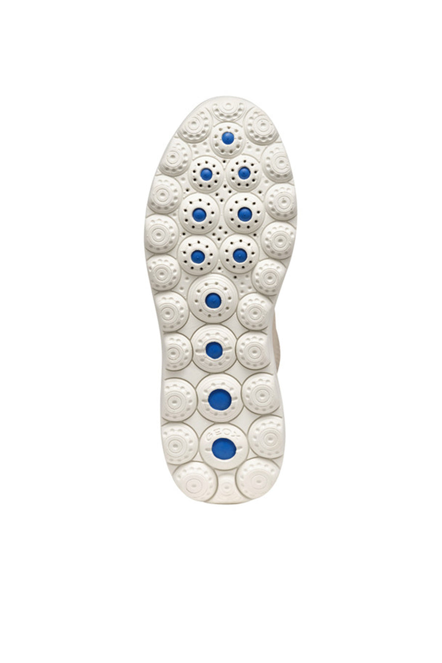 Geox Kadın Vizon D Spherica A - Knitted Text Bağcıklı Kalın Tabanlı Kumaş Sneaker