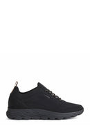 Geox Kadın Siyah Spherica Bağcıklı Kumaş Sneaker | Derimod