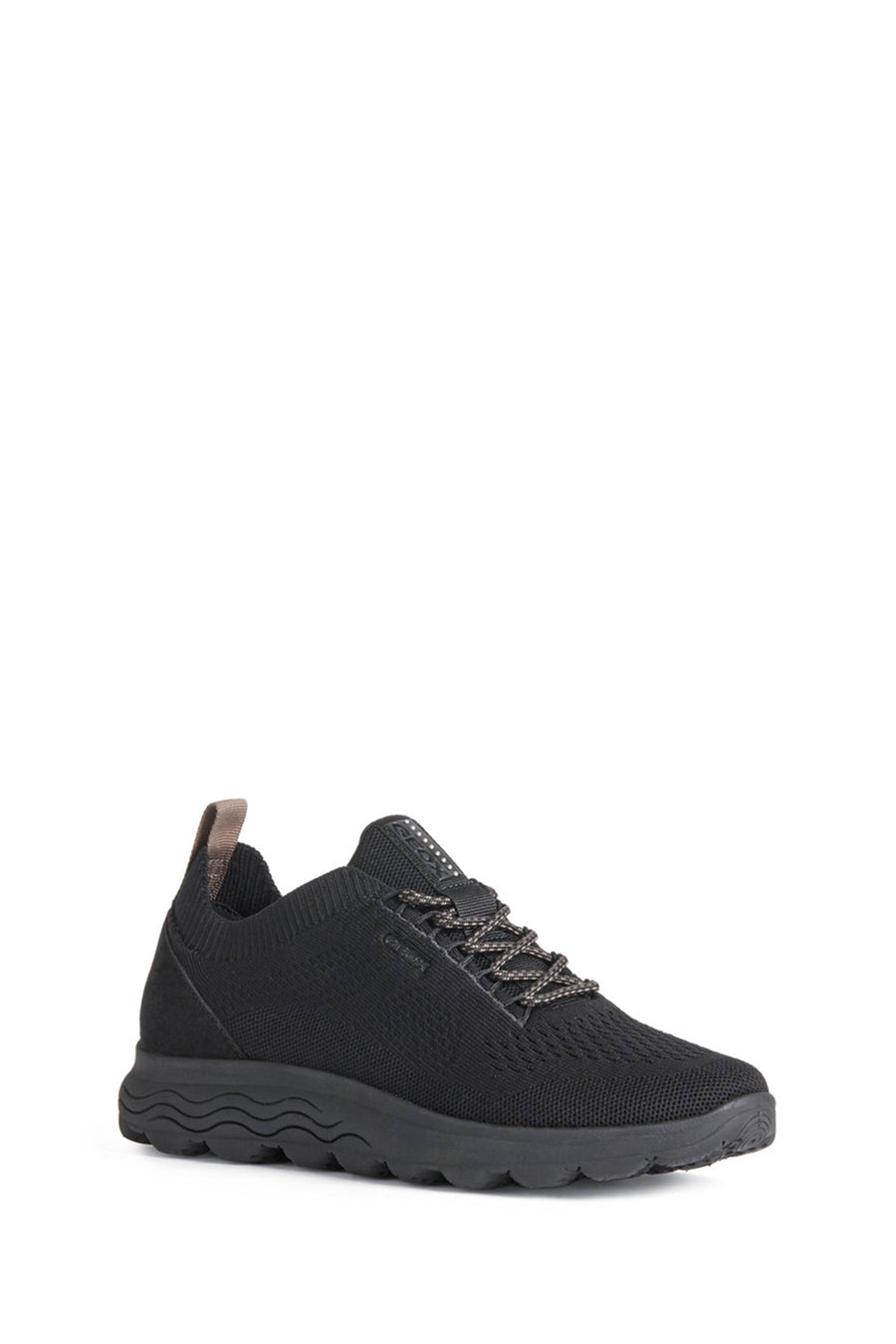 Geox Kadın Siyah Spherica Bağcıklı Kumaş Sneaker