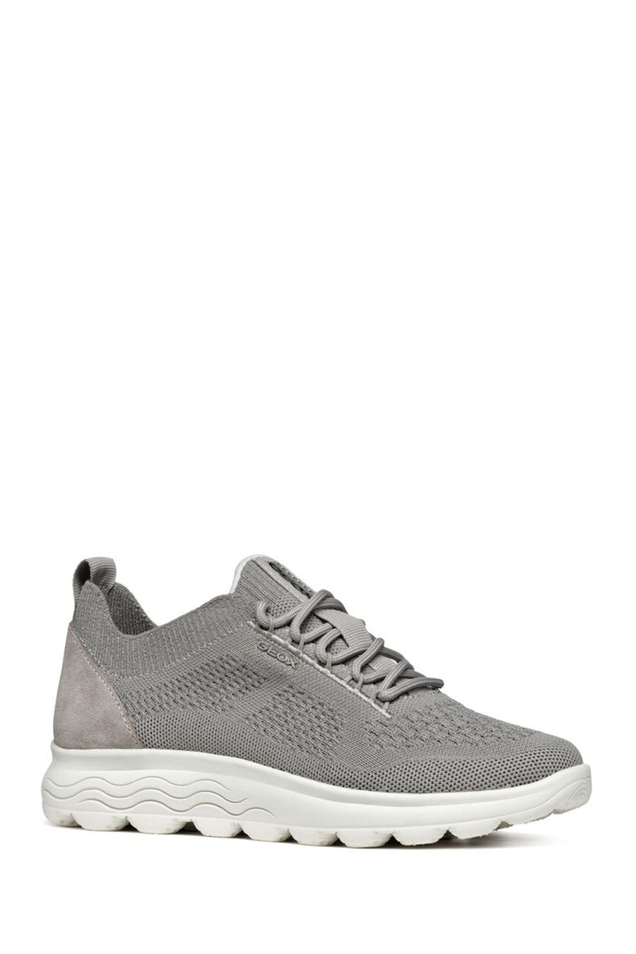 Geox Kadın Gri Spherica Bağcıklı Kumaş Sneaker