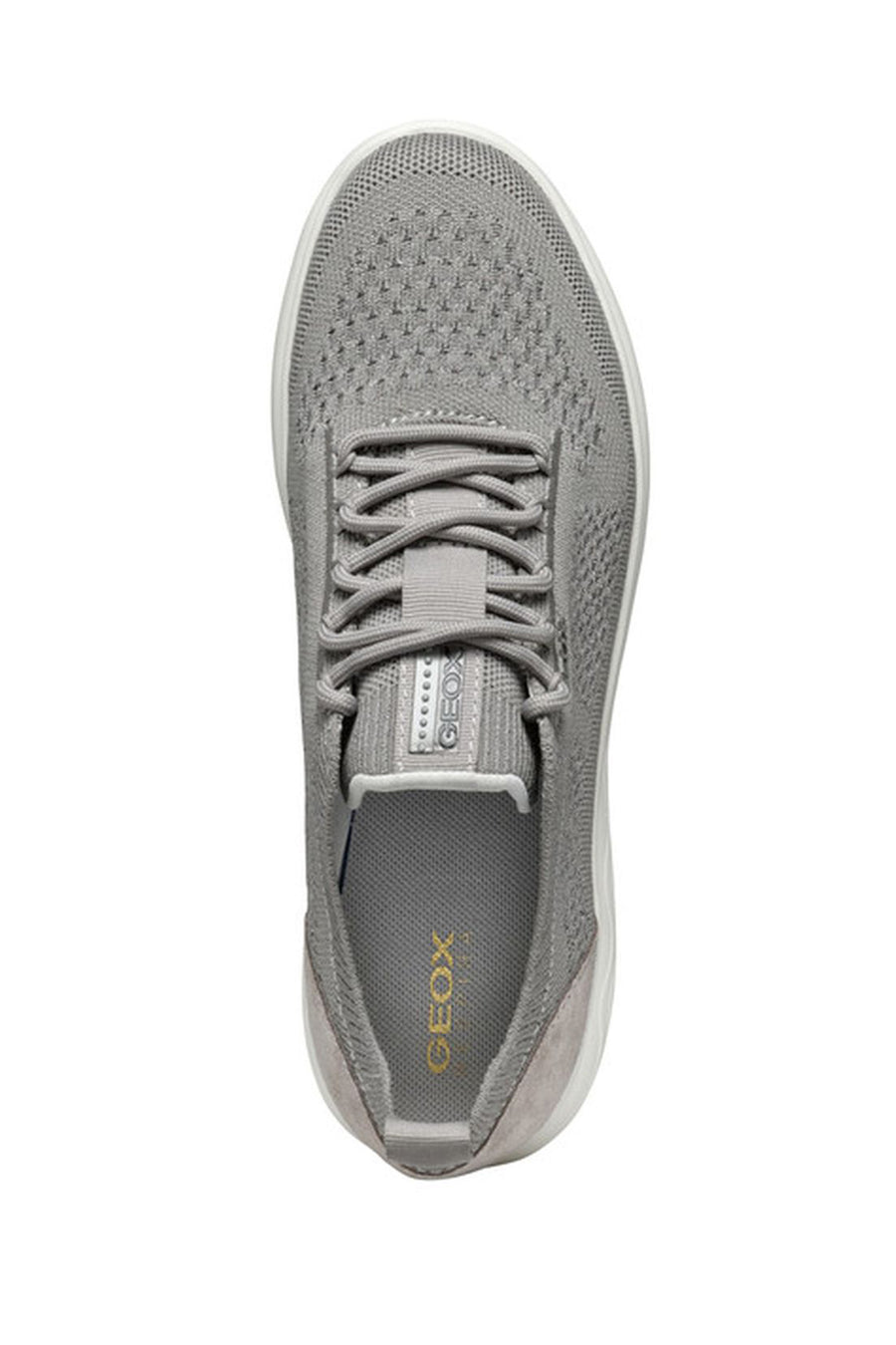 Geox Kadın Gri Spherica Bağcıklı Kumaş Sneaker