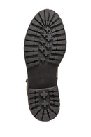 
Geox Women’s Khaki Lace-Up Zippered Suede Leather Combat Boot
 | Derimod