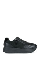 
Geox Women’s Black Kency Lace-Up Thick Sole Leather Sneaker
 | Derimod