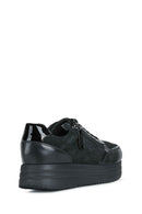 
Geox Women’s Black Kency Lace-Up Thick Sole Leather Sneaker
 | Derimod