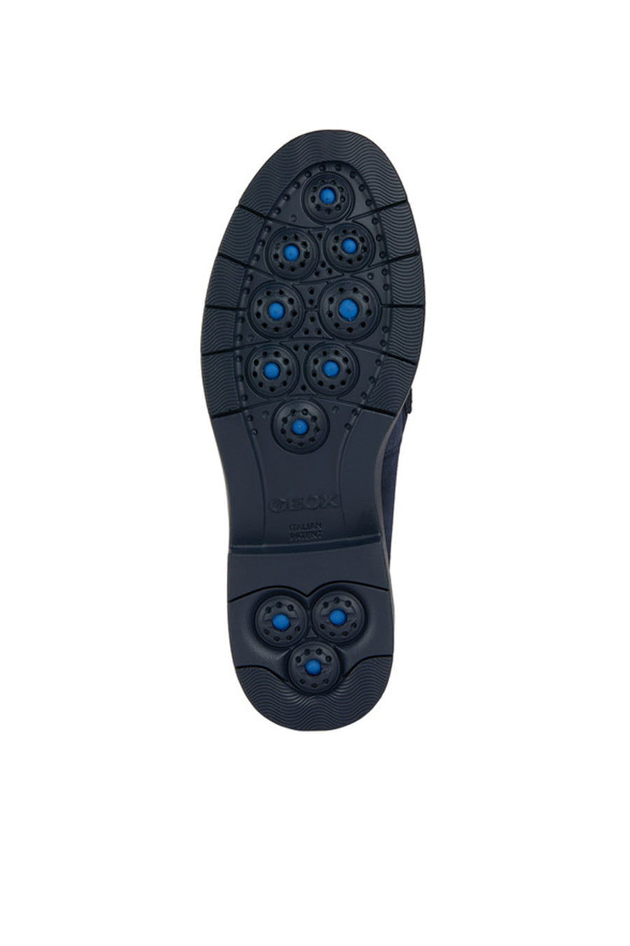 Geox Kadın Lacivert D Spherica Ec1 Süet Deri Maskülen Loafer
