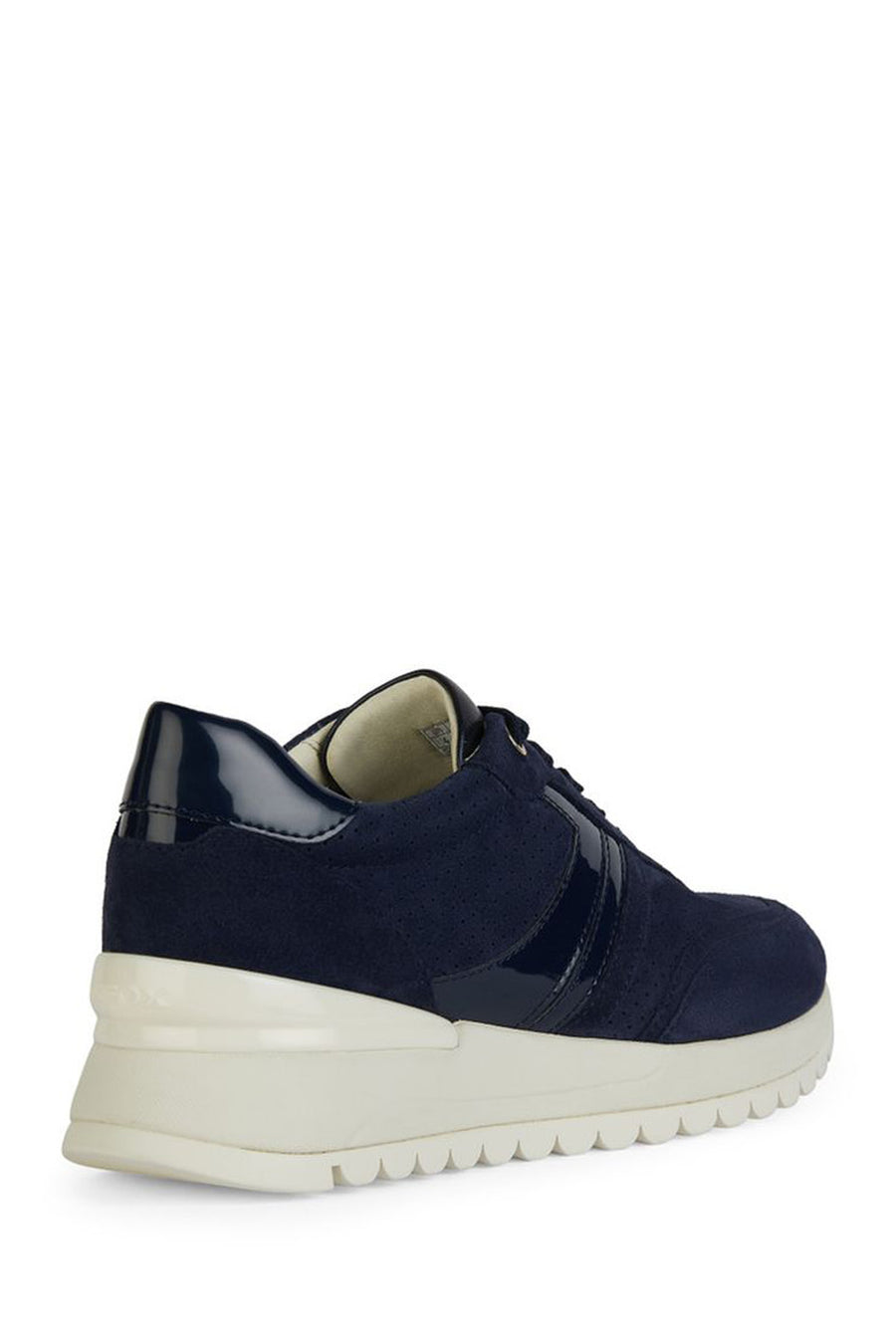 Geox Kadın Lacivert Desya Bağcıklı Deri Sneaker