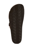 Geox Kadın Kahverengi D Brionia Nubuk Deri Terlik | Derimod