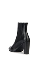 Geox Kadın Siyah Walk Pleasure Deri Plaftorm Topuklu Bot | Derimod