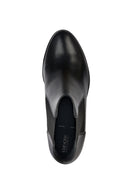 Geox Kadın Siyah Walk Pleasure Deri Plaftorm Topuklu Bot | Derimod