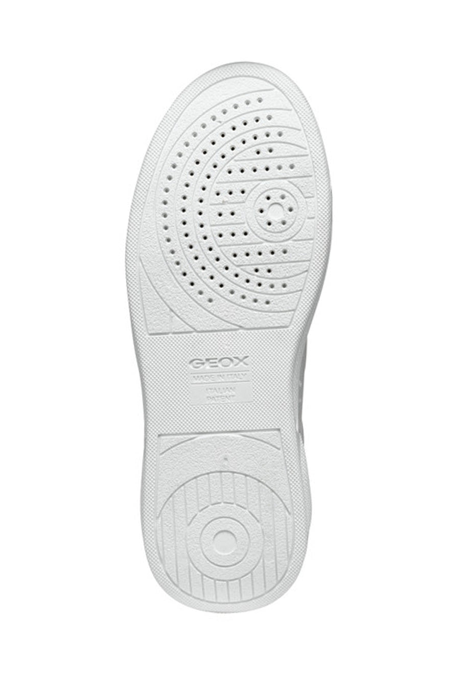 Geox Kadın Beyaz Bağcıklı Deri Sneaker