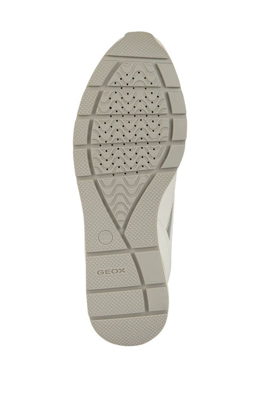 Geox Kadın Beyaz Zosma Kalın Tabanlı Bağcıklı Deri Sneaker