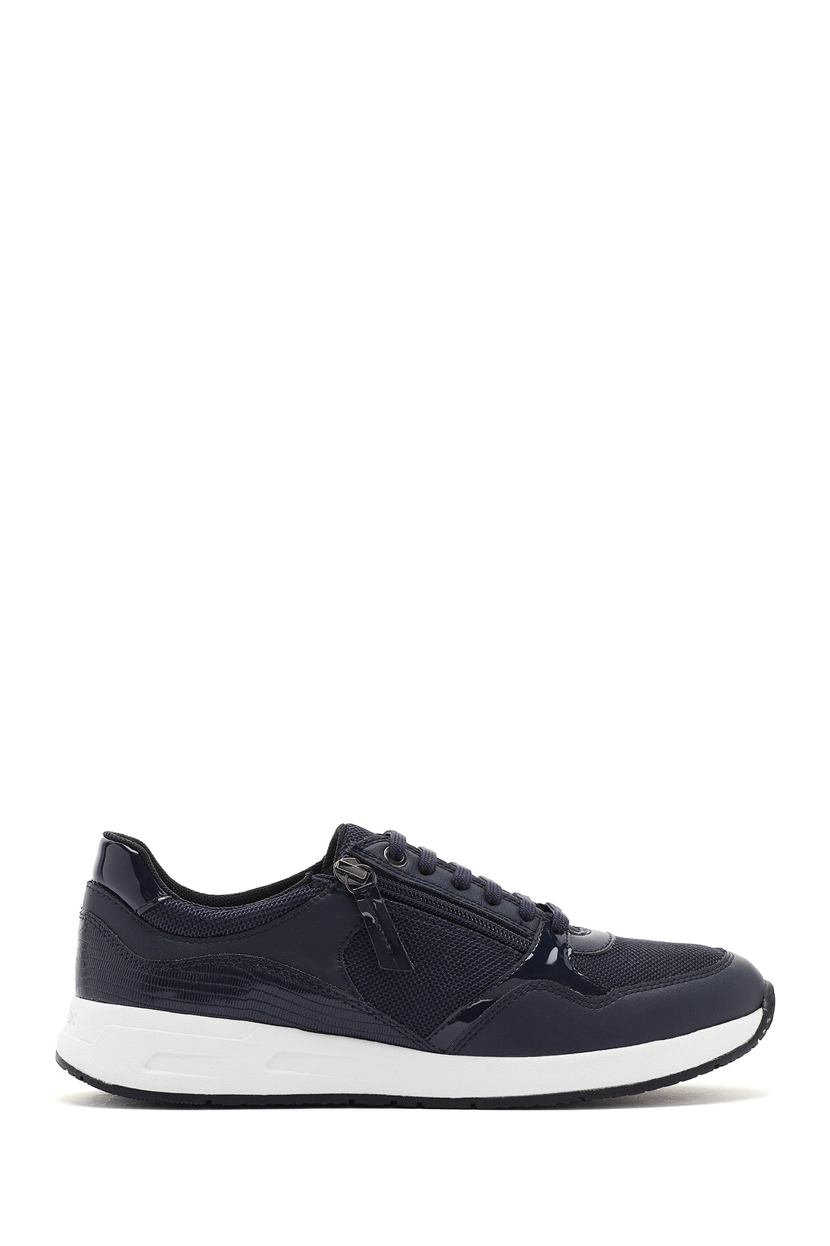 Geox Kadın Lacivert Bulmya Bağcıklı Deri Sneaker D36NQB0BC11C4002 | Derimod