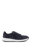 Geox Kadın Lacivert Bulmya Bağcıklı Deri Sneaker | Derimod