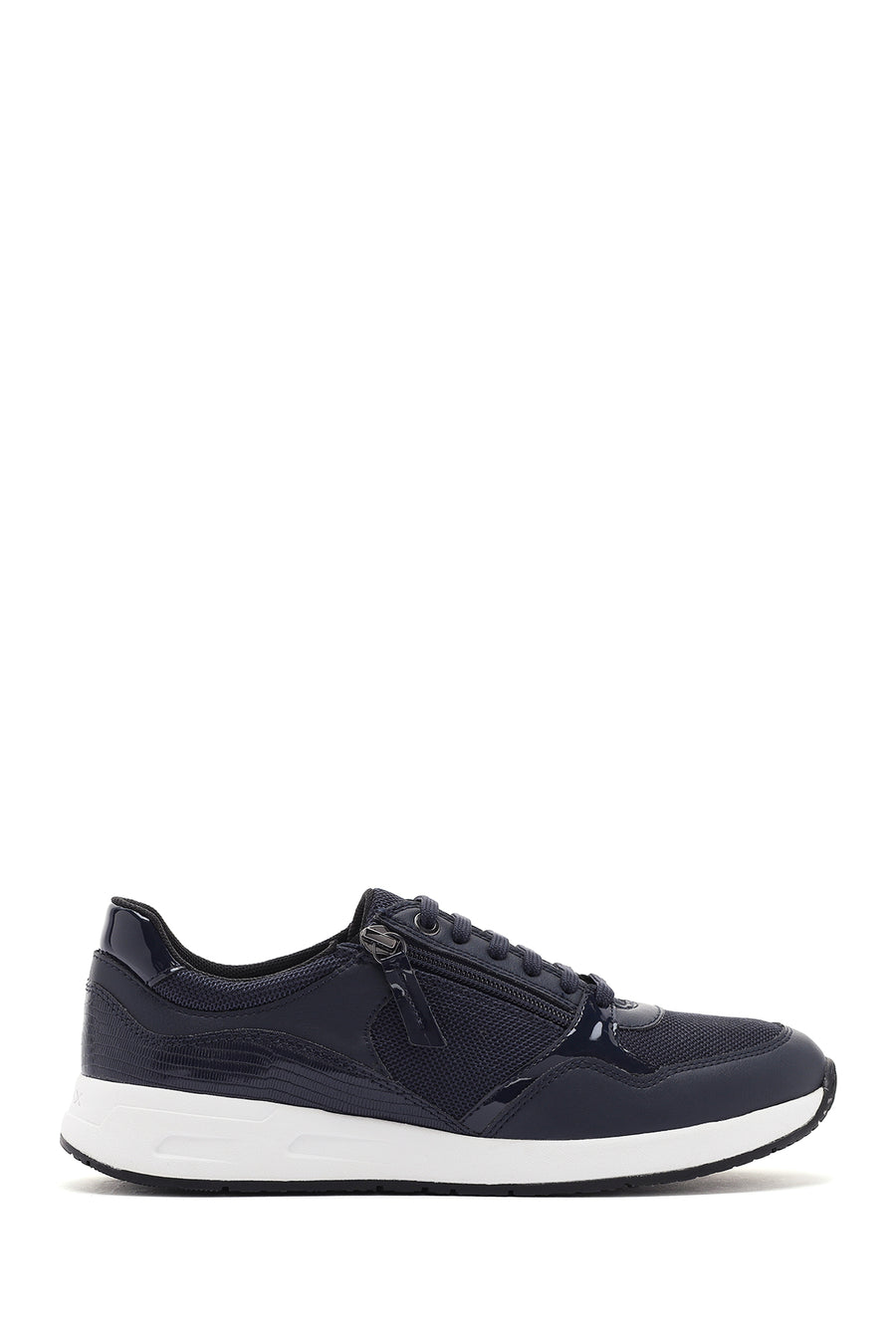 Geox Kadın Lacivert Bulmya Bağcıklı Deri Sneaker D36NQB0BC11C4002 | Derimod
