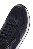 Geox Kadın Lacivert Bulmya Bağcıklı Deri Sneaker | Derimod