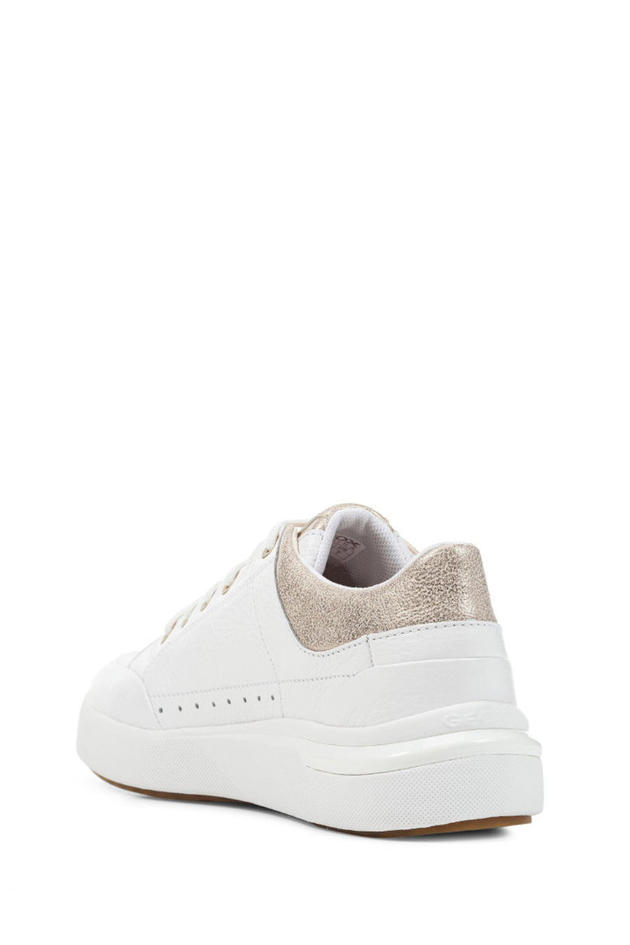 Geox Kadın Beyaz Dalyla Bağcıklı Deri Sneaker