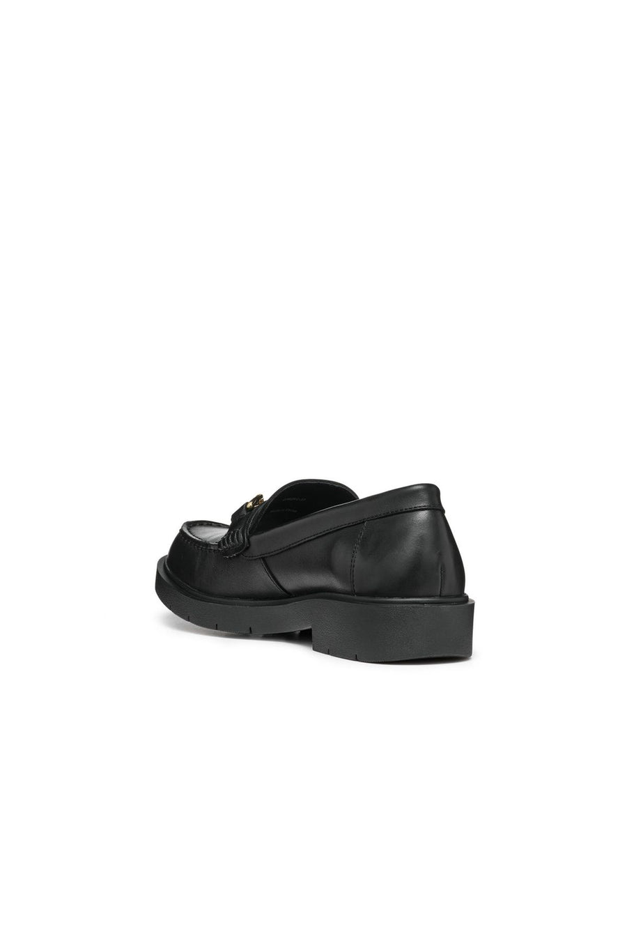 Geox Kadın Siyah Spherica EC1 C Deri Maskülen Loafer