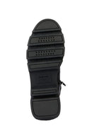 Geox Kadın Siyah Vilde Fermuarlı Deri Çizme | Derimod