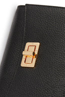 Geox Kadın Siyah Ciclaminia Deri Çapraz Çanta | Derimod