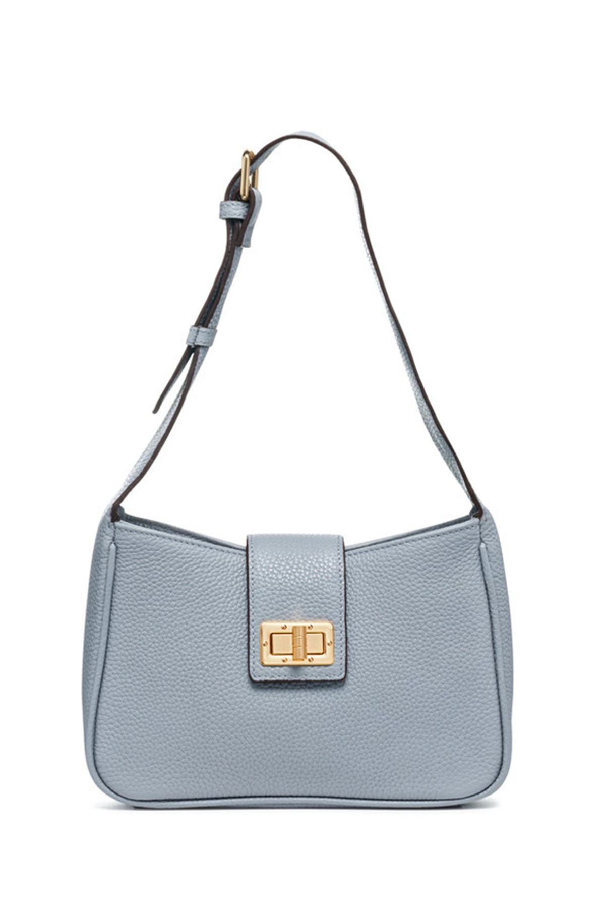 Geox Women's Blue Solangy Mini Leather Shoulder Bag D45KSA00046C4017 | Derimod