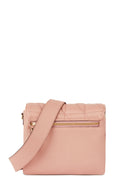 Geox Kadın Bej Veriana Kapitone Deri Omuz Çantası | Derimod