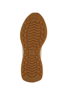 Geox Kadın Bej Amabel Bağcıklı Süet Deri Sneaker | Derimod