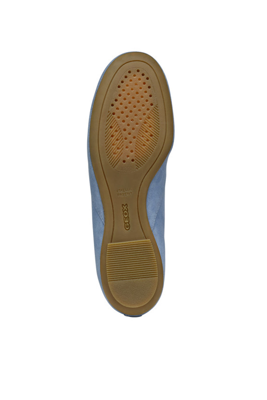 Geox Kadın Mavi Palmaria Süet Deri Loafer